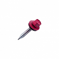 Саморезы кровельные 4,8*70 RAL3005 100 шт.