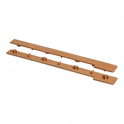 Заглушка ступени CM Decking NATUR/VINTAGE пластик Дуб, 345x35 мм 2 шт.