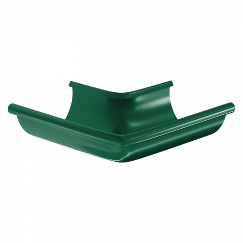 Угол желоба внешний 90° AquaSystem D125 RAL6005