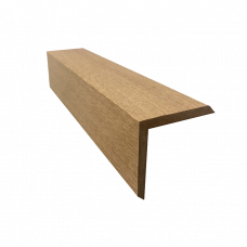 Профиль угловой UnoDeck ДПК под дерево Медовый клен, 50x50 3000 мм
