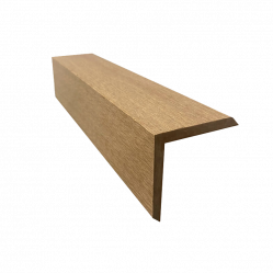 Профиль угловой UnoDeck ДПК под дерево Медовый клен, 50x50 3000 мм