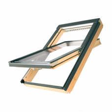 Окно мансардное Fakro STANDARD 78x118 двухкамерное ручка снизу FTS-V U4