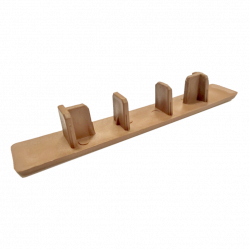 Заглушка торцевая CM Decking NATUR/MIX пластик Дуб, 135x25 мм