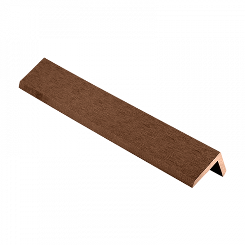 Профиль угловой CM Decking BARK ДПК мелкий вельвет Мербау, 50x38 2000 мм