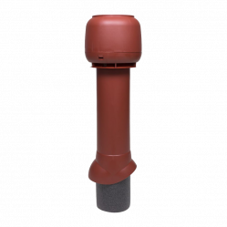 Вентиляционный выход P 125/IS/700 Vilpe RR29 / RAL3009 Красный изолированный