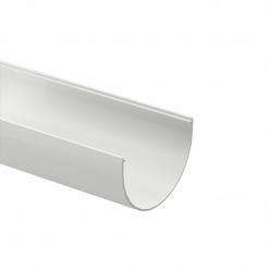 Желоб Docke PREMIUM D120 Пломбир RAL9003 3000 мм