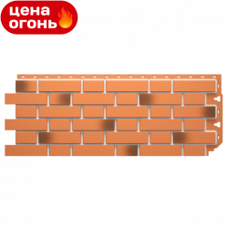 Фасадная панель Docke FLEMISH Красный жженый