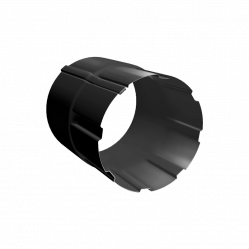 Муфта трубы Grand Line D90 RAL7024 Темно-серый