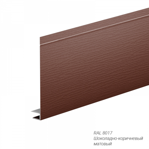 J-фаска 150 мм AquaSystem 0,5 мм покрытие GreenCoat Pural Matt BT заказной цвет 2000 мм