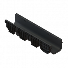 Канал (лоток) водоотводный ЛВ-20.26.20 PolyMax Basic пластиковый усиленный 85471-М 1000x260 мм H=200 мм Standartpark