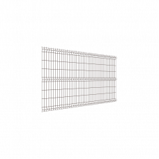 Панель ограждения сварная Grand Line 3D Medium PE RAL8017 ячейка 55x200 2500x1530 мм