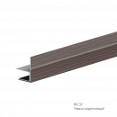 F-профиль AquaSystem 0,5 мм покрытие GreenCoat Pural BT заказной цвет 2000 мм