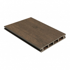 Террасная доска пустотелая CM Decking MIX ДПК Мербау, 3000x135x25 мм