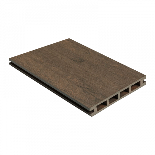 Террасная доска пустотелая CM Decking MIX ДПК Мербау, 3000x135x25 мм