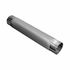 Труба соединительная Grand Line D100 RAL9003 Белый 1000 мм