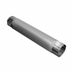 Труба соединительная Grand Line D100 RAL9003 Белый 1000 мм