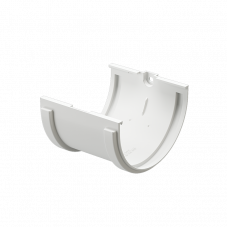 Соединитель желоба Docke STANDARD D120 Белый RAL9003