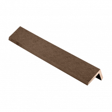 Профиль угловой CM Decking MIX ДПК мелкий вельвет Мербау, 50x38 2000 мм