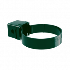 Хомут трубы Kliker Grand Line ПВХ Дизайн D87 Зеленый RAL6005