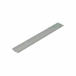 Решетка к лотку Basic штампованная стальная оцинкованная 2010 1000x136 мм Standartpark