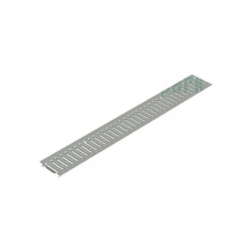 Решетка к лотку Basic штампованная стальная оцинкованная 2010 1000x136 мм Standartpark