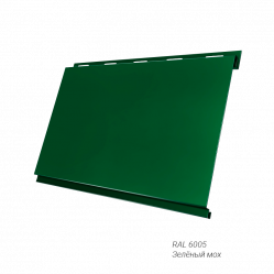 Сайдинг Вертикаль classic Grand Line 0,5 мм покрытие Atlas® заказной цвет