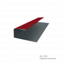 J-профиль Grand Line 0,5 мм покрытие Satin® заказной цвет, для софита 18 мм 3000 мм