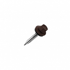 Саморезы кровельные 4,8*35 RAL8017 250 шт.