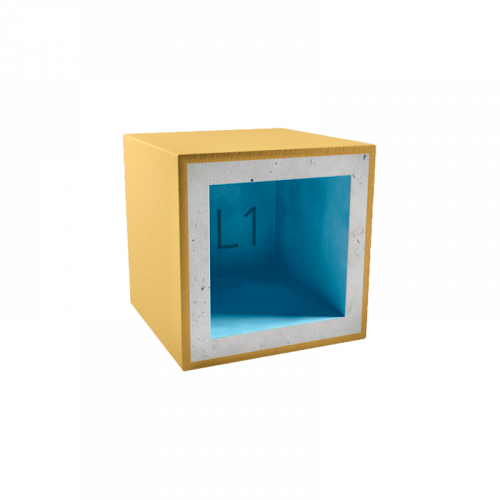 Короб Techno Sonus АкустикГипс Box L1 звукоизоляционный для светильника 150x150 100 мм