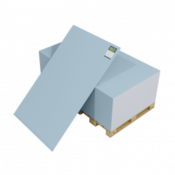 Гипсокартон SoundGuard Gipsofon ПЛУК звукоизоляционный лист 2500x1200 12,5 мм