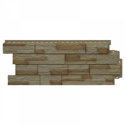 Фасадная панель Grand Line Сланец Design Plus Рожь