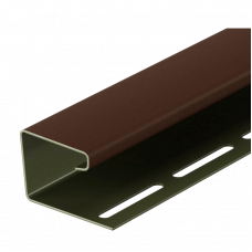 J-профиль Docke PREMIUM/STANDARD универсальный Каштан 3000 мм