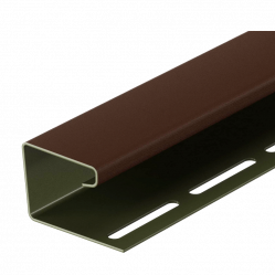 J-профиль Docke PREMIUM/STANDARD универсальный Каштан 3000 мм