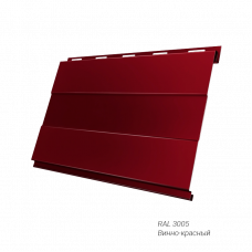 Сайдинг Вертикаль prof Grand Line 0,5 мм покрытие Satin® заказной цвет