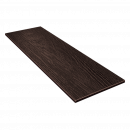 Сайдинг Decover (Дековер) RAL8019 Brown кромка прямая 3600 мм
