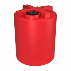 Емкость T 3000 КАС усиленная с крышкой с дыхательным клапаном цвет Красный