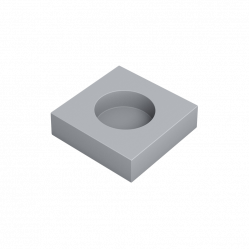 Подрозетник SoundGuard Standart ИзоБокс1 звукоизоляционный 1 секция 115x115 38 мм