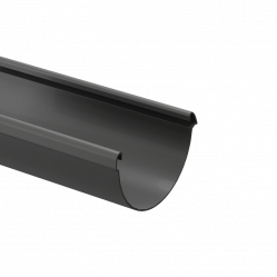 Желоб Docke LUX D141 Графит RAL7024 3000 мм