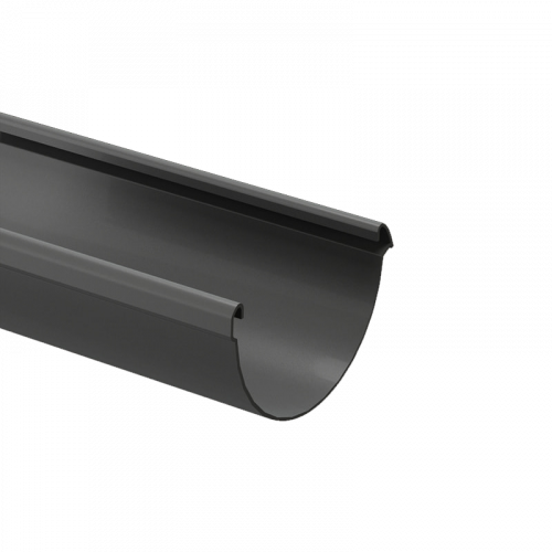 Желоб Docke LUX D141 Графит RAL7024 3000 мм