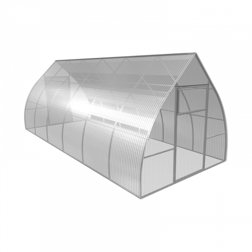 Теплица Купольная 6x3 м, каркас 25x25 мм, оцинков.