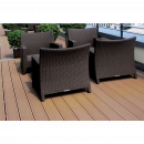 Террасная доска пустотелая CM Decking NATUR ДПК Дуб, 3000x135x25 мм Террасная доска пустотелая CM Decking NATUR ДПК Дуб, 3000x135x25 мм