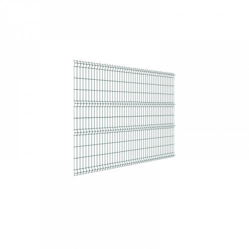Панель ограждения сварная Grand Line 3D Medium PE RAL6005 ячейка 55x200 3000x2030 мм