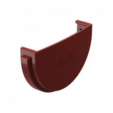 Заглушка желоба Docke STANDARD D120 Красный RAL3005