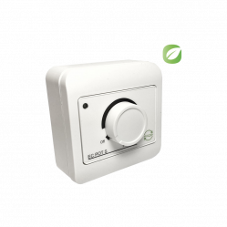 Регулятор скорости ECo B B EC POT S Vilpe Белый 85x85 мм