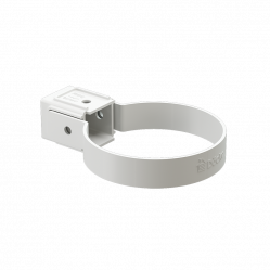 Хомут трубы универсальный Docke STANDARD D80 Белый RAL9003
