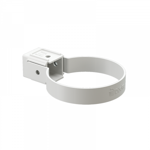 Хомут трубы универсальный Docke STANDARD D80 Белый RAL9003