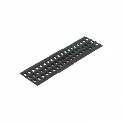 Решетка к лотку ячеистая Basic пластиковая 20801 500x136 мм Standartpark
