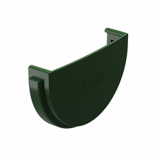Заглушка желоба Docke STANDARD D120 Зеленый RAL6005