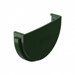 Заглушка желоба Docke STANDARD D120 Зеленый RAL6005