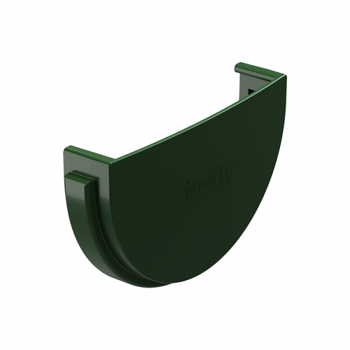 Заглушка желоба Docke STANDARD D120 Зеленый RAL6005